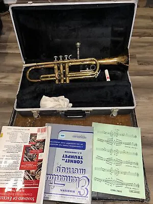 Bundy The Selmer Company By Vincent Bach  Trumpet With Hard Case Books • $150