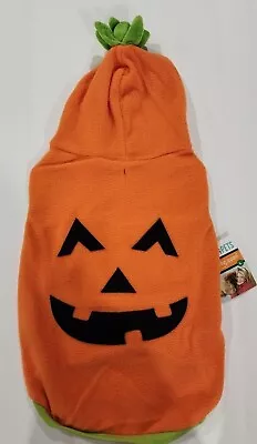 Martha Stewart Pumpkin Face Fleece Halloween Costume For Dogs Size Large • $15.99