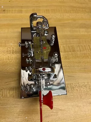 Telegraph Key CW - Vibroplex Chrome 'Bug' - Read Description... • $72