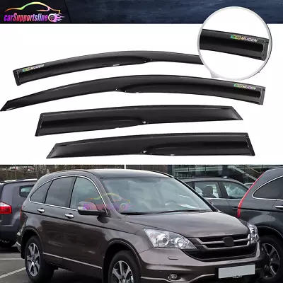 Fit For 07-11 Honda CRV Mugen Style Window Visor Guard Shade W/ Neo-Chrome Mugen • $45.99