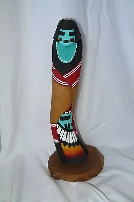 Hopi Hano Mana Kachina Doll By Native American Artist Nick T. Brokeshoulder • $75