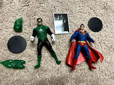 McFarlane DC Multiverse Lot 2 Superman Green Lantern Loose DCU Hal Jordan • $20