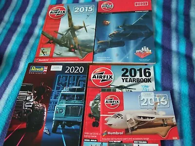 £20 • Buy Airfix Catalogues 2015, 2016 And 2021, 2016 Yearbook And Revell 2020
