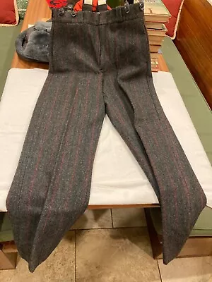 Vintage Eddie Bauer Malone Pants Men’s 30x31 Hipster Ski Wool Pants & Suspenders • $75