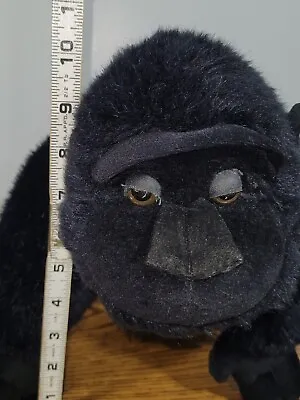 Vintage Gorilla Plush 1988 Stuffed Animal Embrace Platinum • $12.99