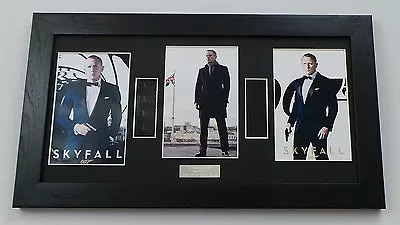 £39.95 • Buy JAMES BOND SKYFALL Memorabilia JAMES BOND FILM CELL Framed DANIEL CRAIG 007