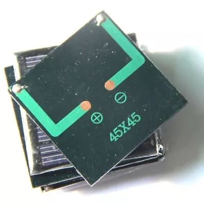 2pcs/Lot DIY Toy 5V 50mA 45*45mm Micro Mini Small Power Solar Cells Panel • $7.90