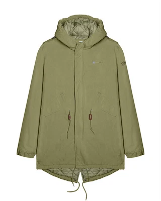 £75 • Buy Lambretta M51 Fishtail Parka Sleeve Badge Full Zip Jacket
