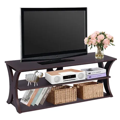 Modern Entertainment Center Media Console Table TV Stand For TVs Up To 45” • £54.95