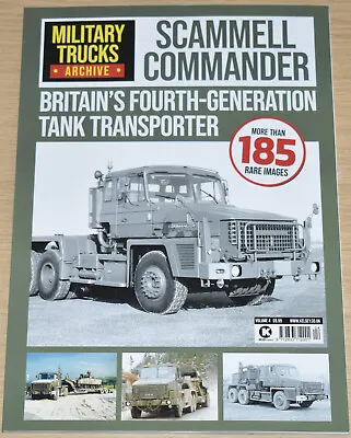 £13.99 • Buy SCAMMEL COMMANDER British Army Tank Transporter NEW Military Truck Archive Photo