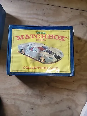 Vintage 1968 Lesney Official Matchbox Series Collector's Case And 23 Cars • $75