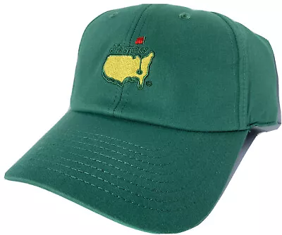 2022 Masters Green Logo Performance Hat Augusta National Golf Adjustable New • $59