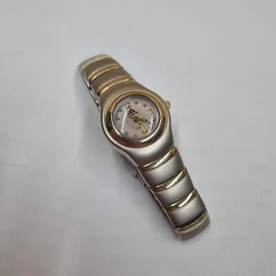 Adidas Watch Ladies Y2k Gold Stainless Steel Japan Quartz Movement Untested • $10.57