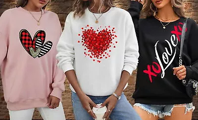Women The One Who Loves Valentine's Day Sweatshirt • £28.49