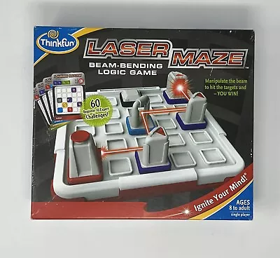 ThinkFun Laser Maze Beam Bending Logic Board Game Single Player 60 Challenges • $10