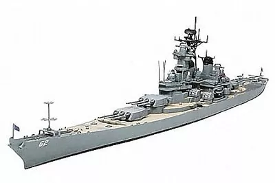 Tamiya USS New Jersy BB-62 Battleship Boat - Plastic Model Military Ship Kit • $38