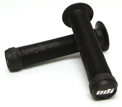 ODI Stay Strong Lion Heart BMX Cycle Bike / Scooter Grips Black - Pair - 143 MM • £20.42