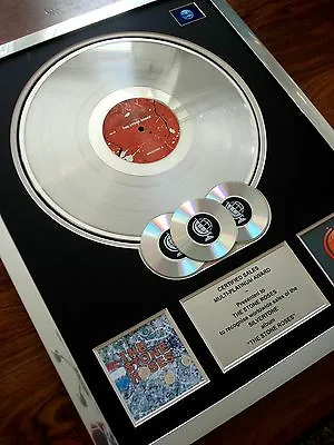 £174.99 • Buy The Stone Roses Debut Lp Multi Platinum Disc Record Award Album