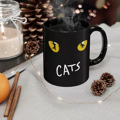 Cats Musical Broadway Logo 11oz 15oz Tea Coffee Black Mug • $13.99