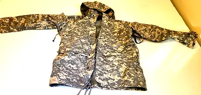 US Military Digital Camouflage Goretex Cold Weather Parka Medium Long Jacket New • $69.97