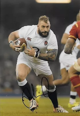 £69.99 • Buy Joe Marler England Charges Forward With Ball Against Wales Signed 10x8 Photo