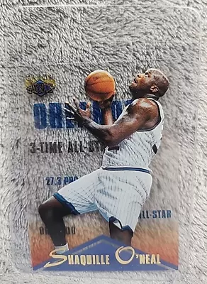 Shaquille O'Neal Shaq 1996 Classic Clear Assets Limited Print PROMO # CA96 NM/M • $5.97