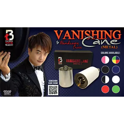 Vanishing Cane (Metal / Black) By Handsome Criss And Taiwan Ben Magic • $39.95