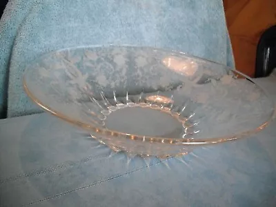 Viking Glass  Prelude  Crystal Serving Bowl • $34.99