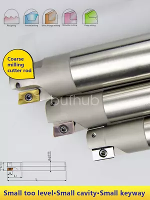 Lathe Turning Tool BAP400R C24-25-200-2T Boring Cutting Holder For APMT1604PDER • £41.99