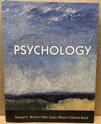 Mastering The World Of Psychology [Paperback] 9780536220349 • $65