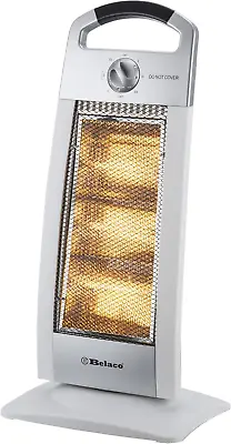 Halogen Electric & Portable Heater 1200W With Free 3Pcs Tube Replacement • £31.99