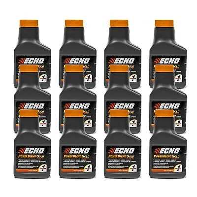 Echo 6450001G Power Blend Oil 2.6 Oz Bottles 2 Cycle Mix For 1 Gallon 12 Pack • $31.95