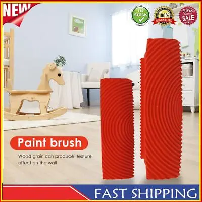 2pcs Wall Paint Runner Roller Brushes Household Wall Decorative DIY Tools Set • £5.95