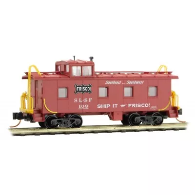 Micro-Trains 10000420 N Frisco 36' Riveted Steel Side Caboose #108 LN/Box • $24.96