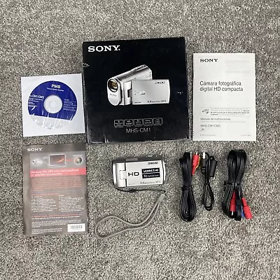 Sony MHS-CM1 HD Webbie 5MP Camcorder Video Camera In Original Box No Charger • $39.99