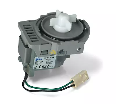 Genuine Oem Omega Dishwasher Water Drain Pump Assembly With Harness Odw717xb • $75.95