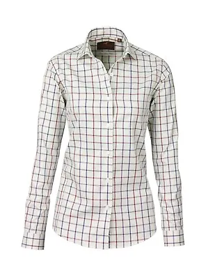 Laksen Becca Ladies Double Yarn Cotton Shirt • £35