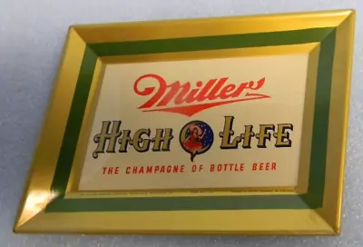 Sweet Vintage 1951 Miller High Life Beer Girl On The Moon Tip Tray Milwaukee Wi. • $19.99