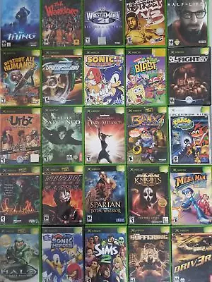 $8.99 • Buy Xbox Original A-E Games TESTED