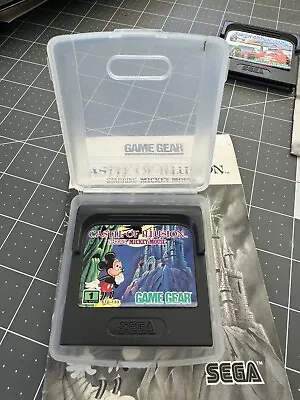 Castle Of Illusion Starring Mickey Mouse Sega Game Gear Authentic With Manual • $25.92