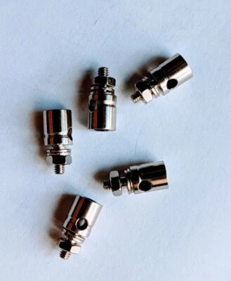 £3 • Buy 5 Pcs 2.1 Mm Diameter Rc Pushrod Linkage Servo Connector Stopper Plaine Boat 