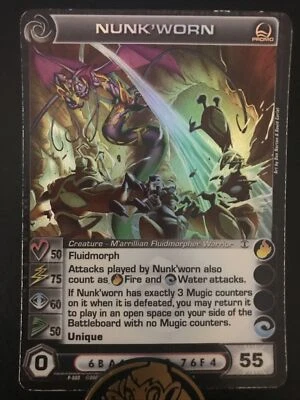$18.29 • Buy Chaotic Card Nunk’Worn Promo MIN E - MP Condition