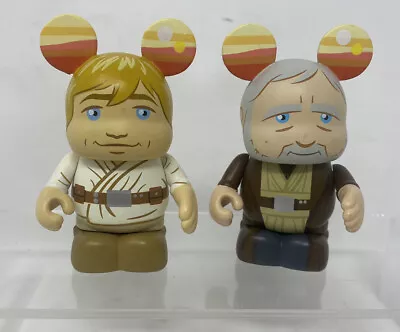 Star Wars Vinylmations Luke Skywalker Obi-Wan Kenobi Series 2 New Hope 3” 2012 • $7.95