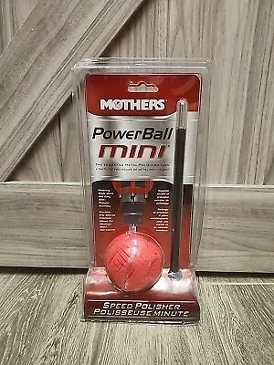 Mothers Powerball Mini Polishing Tool 05141 Speed Polisher New Damaged Packaging • $14.78