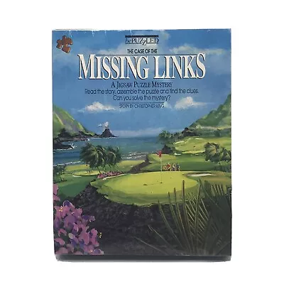 Bepuzzled The Case Of The Missing Links A Jigsaw Puzzle Mystery NEW Sealed • $14.99