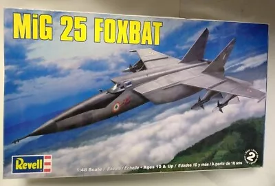 Revell - MIG 25 FOXBAT 1:48 Plastic Model Kit. OPEN BOX. • $36.12