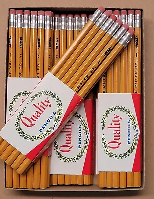 Vintage Ford Motor Company Pencils ( New Old Stock) 72 Pencils 6 Dozen Box • $149.99