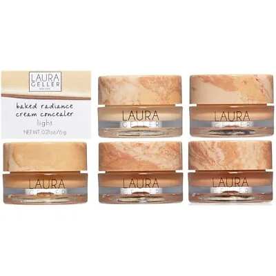 Laura Geller Baked Radiance Cream Concealer Deep Shade 6g • £4.19