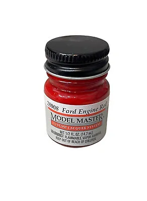 New TESTORS Model Master Ford Engine Red 28008 Custom Lacquer System 0.5 Floz • $4.99