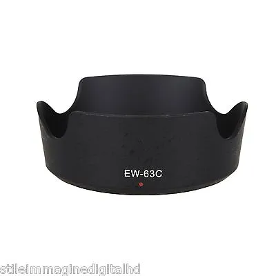 Lens Hood EW-63C Compatible CANON EF-S 18-55mm F/3.5-5.6 Is Ew 63 C • £11.42